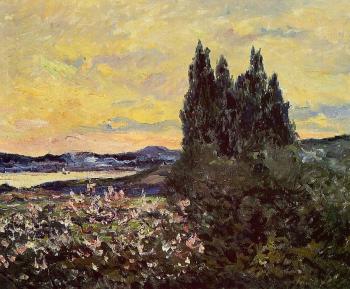 馬尅西姆 莫福拉 The Bay of Saint-Tropez, Evening 馬尅西姆 莫福拉 The Bay of Saint-Tropez, Evening